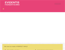Tablet Screenshot of evidentis.eu